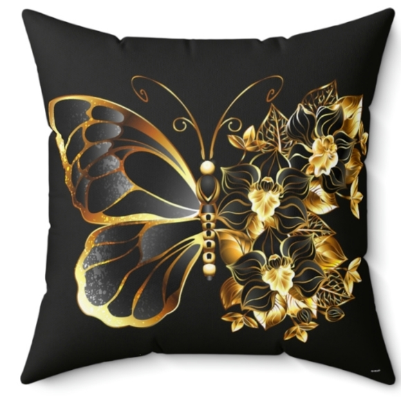 Accent Butterfly Pillow - Picture 10 of 12